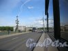 Троицкий мост. Вид из окна трамвая в сторону Суворовской пл. Фото 1 июня 2019 г.