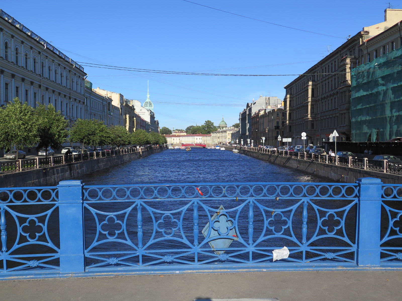 Синий мост Санкт-Петербург