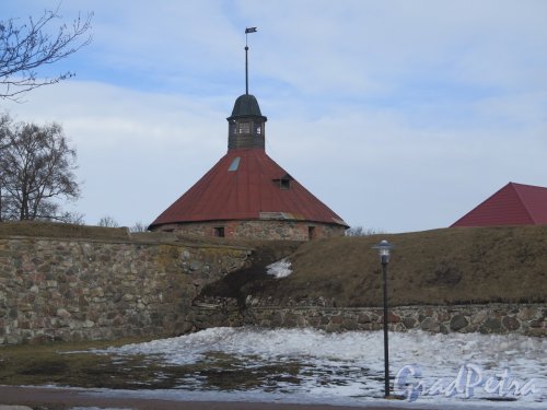 Крепость Корела. Пугачевская башня. фото март 2016 г.
