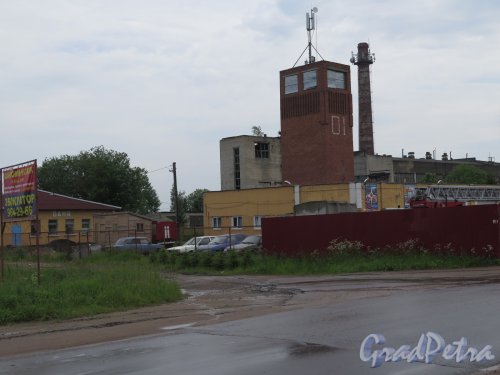 Деревня Оржицы, д. 4. Административно-производственный участок. фото июнь 2016 г.