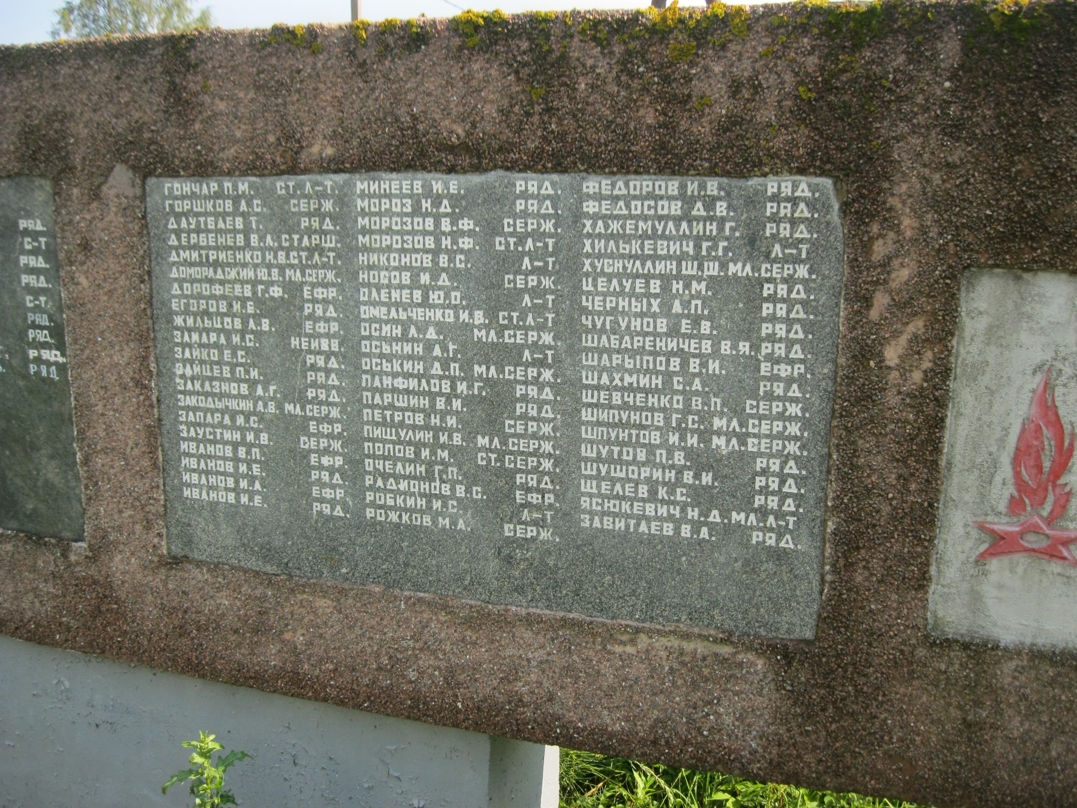 Ленинградская область Братская могила 17
