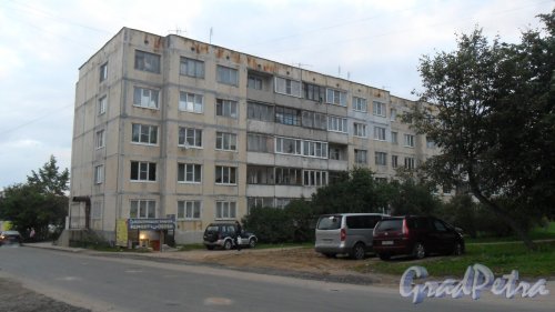 Поселок Рощино, Советская улица, дом 27. Фото 15 сентября 2014 года.