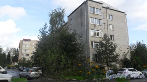 Всеволожск, улица Советская, дом 32. 5-этажный жилой дом 1997 года постройки. 2 парадные, 50 квартир. Фото 11 сентября 2016 года.