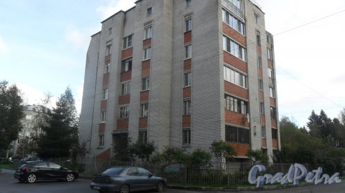 Всеволожск, улица Советская, дом 30. 5-этажный жилой дом 1996 года постройки. 1 парадная, 19 квартир. Фото 11 сентября 2016 года.