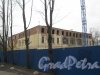 Г. Пушкин, Софийский бульвар, дом 32. Общий вид ремонтируемого здания. Фото 1 марта 2014 г.