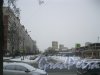 Поэтический бульвар. Вид от ул. Руднева в сторону ул. Сергея Есенина. Фото 27 февраля 2016 г.