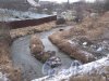 Красное Село (Горелово), р. Дудергофка. Общий вид с Аннинского шоссе. Фото 4 января 2014 г.