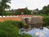 Новый автомобильный мост в устье реки Долгуша на территории деревни Долговка. Фото 20 июля 2014 года.