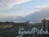 Нева, Невская губа. Общий вид с крыши дома 2 по Лыжному пер. Фото 14 апреля 2014 г.