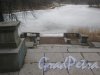 г. Павловск, река Славянка. Лестница из парка Мариенталь. Фото 5 марта 2014 г.
