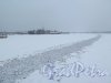 Река Большая Невка. Зимний фарватер для прохода на Б. Невке. фото февраль 2018 г.