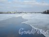 Вид на Неву с Дворцового моста в сторону Троицкого моста. фото начало марта 2018 г.