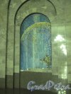 Станция метро «Старая Деревня». Мозаичное панно в торце подземного вестибюля. Фото март 2014 г.