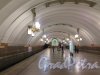 Станция метро «Лиговский проспект», Подземный вестибюль. фото июнь 2015 г.