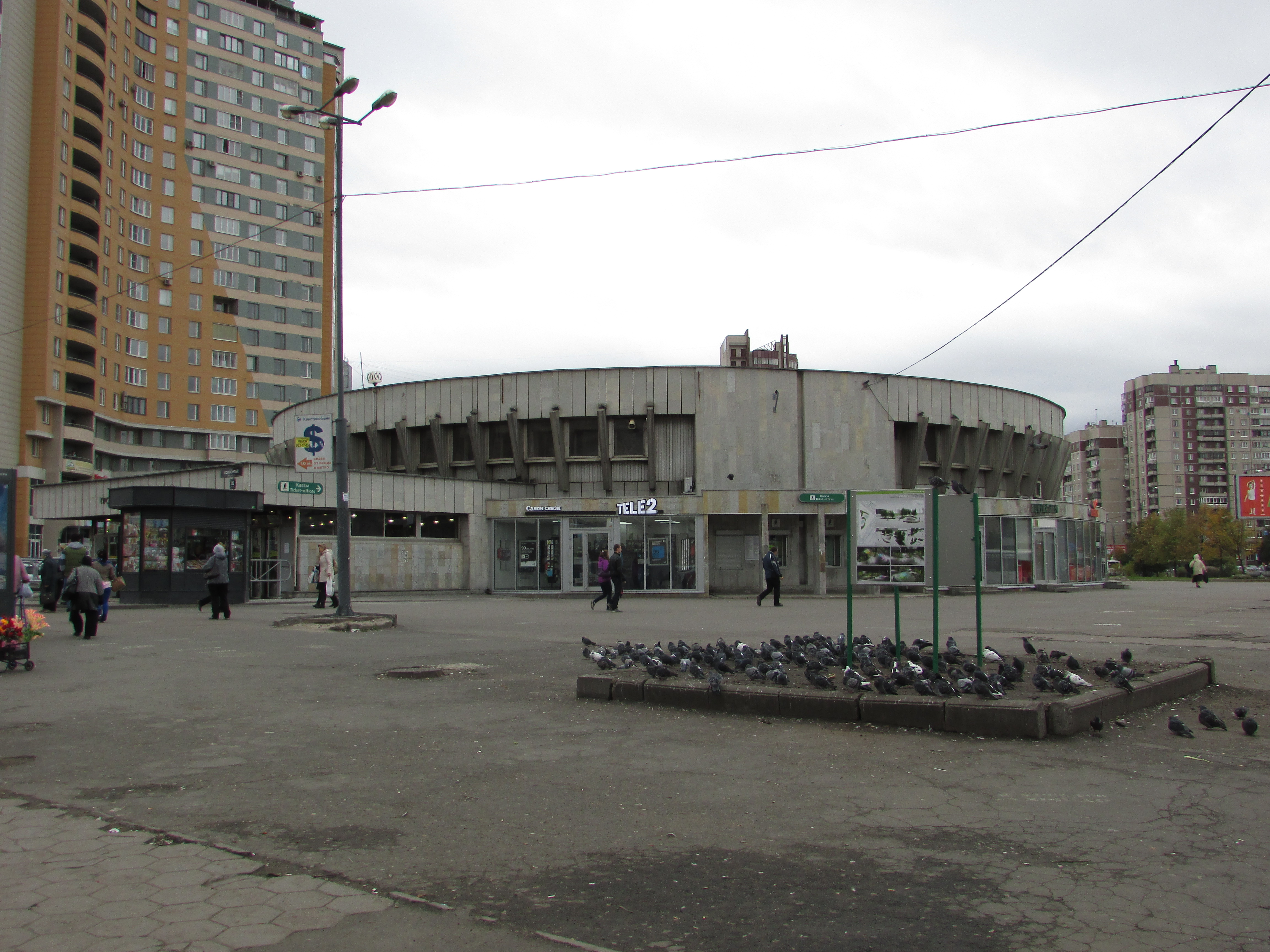 метро проспект большевиков фото