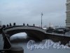 Эрмитажный мост. Зима. Фото январь 2011 г. 