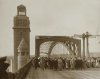 Открытие моста имени Петра Великого (Большеохтинского). Фото 1911 года.