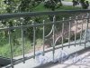 Фрагмент ограды Макаровского пешеходного моста. Фото 9 июля 2012 года. 