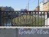 Фрагмент ограды Каретного моста. Фото 22 марта 2016 года.