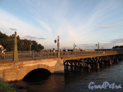 Иоанновский мост на закате. фото сентябрь 2011 г. 