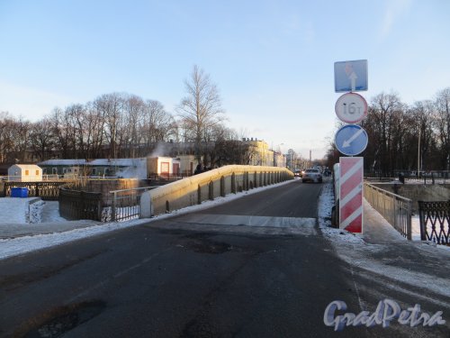 Доковый мост Петровкого дока. 5 января 2015 года.