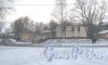 Лен. обл., Выборгский р-н, г. Приморск, наб. Лебедева. Вид в сторону жилых домов. Фото 7 декабря 2013 г.