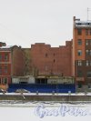 Начало строительство нового жилого дома на месте дома Мусина-Пушкина. Фотография 2 февраля 2014 года.