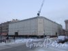 набережная реки Мойки, дом 66 / переулок Антоненко, дом 2. общий вид строительства гостиницы «Lotte». Фото 15 января 2016 года.