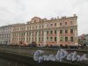набережная канала Грибоедова, дом 40 / Гороховая улица, дом 26. Фасад здания со стороны канала. Фото 17 октября 2016 года.