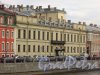 набережная реки Фонтанки, дом 16. Фасад здания Санкт-Петербургского городского суда. Фото 20 октября 2016 года.