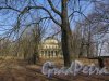 Наб. реки Мал. Невки, д. 11. Дача принца П.Г. Ольденбургского. Садовый фасад. фото март 2016 г.