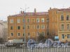 набережная Обводного канала, дом 56, литера А. Вид на дворовые корпуса с Обводного канала. Фото 2 марта 2019 года.
