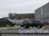 набережная Обводного канала, дом 74. Вид на корпуса завода «Композит» со стороны Рыбинской улицы. Фото 16 ноября 2018 года.
