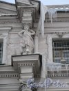 Дворцовая наб., д. 18. Скульптура Аттикового этажа. фото март 2018 г.