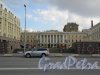 Памятник А. А. Ахматовой. Площадь вокруг памятника. Вид с набережной. фото апрель 2018 г.