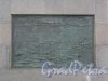 Памятник линейному кораблю «Полтава». Рельеф на пьедестале Баталия при Гренгаме (цит. по гравюре А.Ф. Зубова 1721 г.) фото апрель 2018 г.