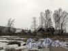 Вид на поселок Торфяное (Парголово) от Заречной улицы. Фото апрель 2012 г.