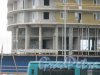 Пр. Героев, ЖК «Огни Залива». Фрагмент одного из строящихся зданий. Фото 22 февраля 2015 г.