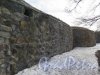 Крепость Корела. Крепостные стены из валунов. фото март 2016 г.