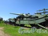 Форт «Красная Горка». Железнодорожный артиллерийский транспортер ТМ-3-12 (305 мм). Фото 20 июня 2016 года.
