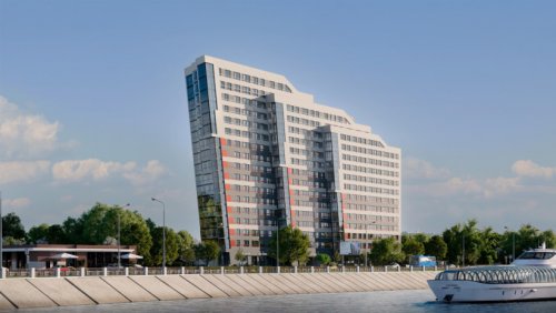 Проект жилого комплекса «Лайнеръ» на Октябрьской набережной.