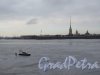 Заячий остров, Петропавловская крепость и Нева. фото 1 марта 2015 г.