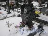 Богословское кладбище. Захоронение Д.В. Полковникова (1963-2008). Фото февраль 2014 г.