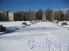 Кладбище (воинское захоронение) Дачное. Центральная аллея. Фото 17 марта 2014 г.