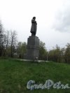Памятник В.И. Ленину в Парголово. Адрес: перекресток Выборгского шоссе и ул. Ломоносова. Фото май 2014 г.