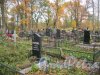 Пос. Стрельна, Стрельнинское кладбище. Захоронение С.И. Радченко. Фото 16 октября 2014 г.