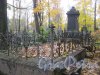 Пос. Стрельна, Стрельнинское кладбище. Одно из захоронений. Фото 16 октября 2014 г.