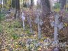Пос. Стрельна, Стрельнинское кладбище. Одно из коллективных захоронений. Фото 16 октября 2014 г.