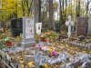 Пос. Стрельна, Стрельнинское кладбище. Захоронение Н.Н. Семёновой и В.И. Толстогузова. Фото 16 октября 2014 г.