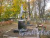 Пос. Стрельна, Стрельнинское кладбище. Братская могила Советских воинов, погибших в Великую Отечественную Войну. Фото 16 октября 2014 г.